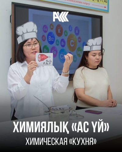 Аn integrated open class on the topic ‘Chemical “kitchen”