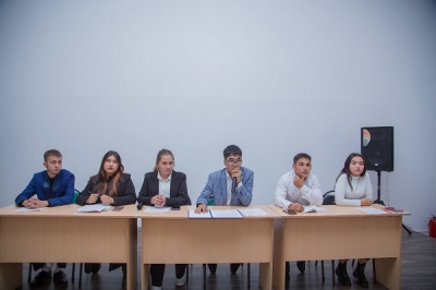 First meeting of the Student Parliament