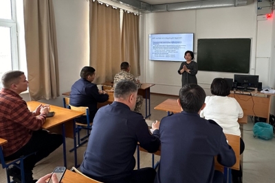 Meeting with certifying teachers of the Department of Civil Defence