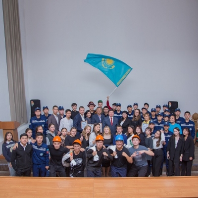 А solemn event in honor of the holiday – the Day of the Republic of Kazakhsta