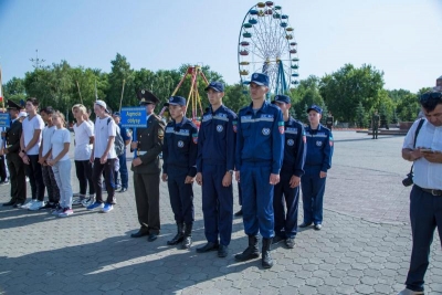 Открытие 1-го Международного слёта пожарных и спасателей