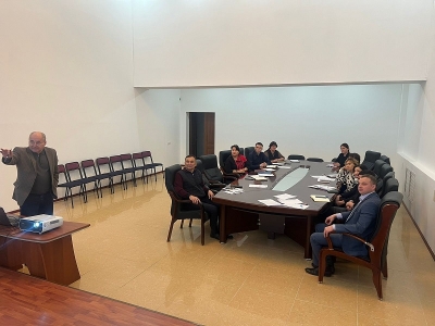 А meeting of the educational and methodological council